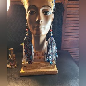 Fringes bohemian style earrings